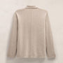Double Breasted Cashmere Blazer in Stone | James Perse Los Angeles FLAT