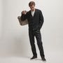Recycled Cashmere Cardigan in Black | James Perse Los Angeles