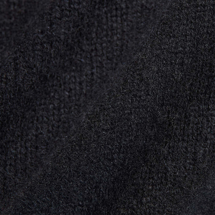 Recycled Cashmere Cardigan in Black | James Perse Los Angeles