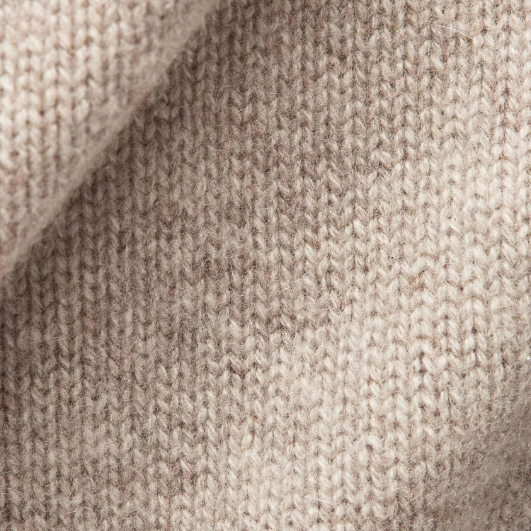 Recycled Cashmere Cardigan in Stone | James Perse Los Angeles