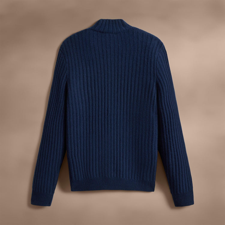 Recycled Cashmere Cardigan in Royal Blue | James Perse Los Angeles