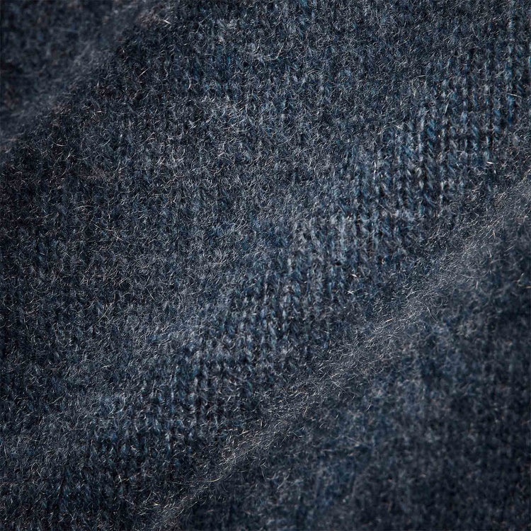 Recycled Cashmere Jacket in Denim | James Perse Los Angeles