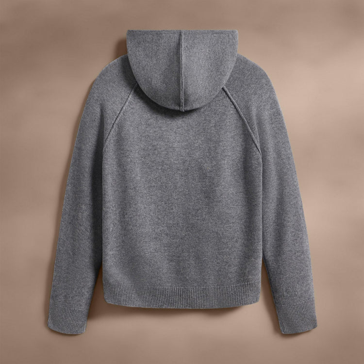 Recycled Cashmere Jacket in Heather Grey | James Perse Los Angeles