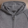 Recycled Cashmere Jacket in Heather Grey | James Perse Los Angeles