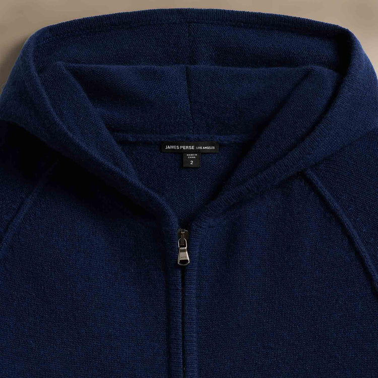 Recycled Cashmere Jacket in Royal Blue | James Perse Los Angeles