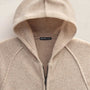 Recycled Cashmere Jacket in Stone | James Perse Los Angeles FLAT