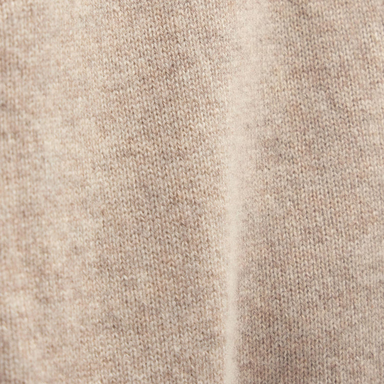 Recycled Cashmere Track Jacket in Stone | James Perse Los Angeles FLAT