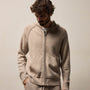 Recycled Cashmere Jacket in Stone | James Perse Los Angeles