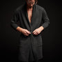 Recycled Cashmere Robe in Coal | James Perse Los Angeles