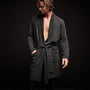 Recycled Cashmere Robe in Coal | James Perse Los Angeles