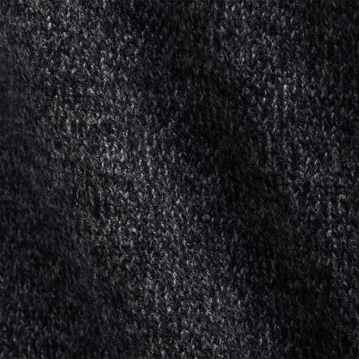 Marled Shawl Collar Cardigan in Charcoal Marl | James Perse Los Angeles