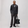 Marled Shawl Collar Cardigan in Charcoal Marl | James Perse Los Angeles