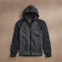 Cashmere Track Jacket  in Flannel/Coal | James Perse Los Angeles