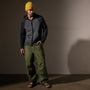 Cashmere Track Jacket  in Flannel/Coal | James Perse Los Angeles