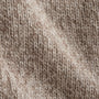 Chunky Cashmere Zip Up in Stone Marl | James Perse Los Angeles