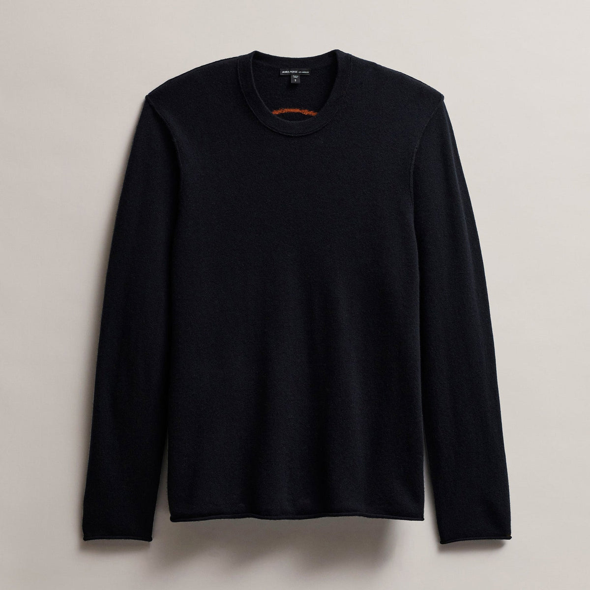 Men's Grateful Dead Recycled Cashmere Sweater in Black/Burnt Orange | James Perse Los Angeles