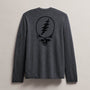Men's Grateful Dead Recycled Cashmere Sweater in Flannel/Black | James Perse Los Angeles