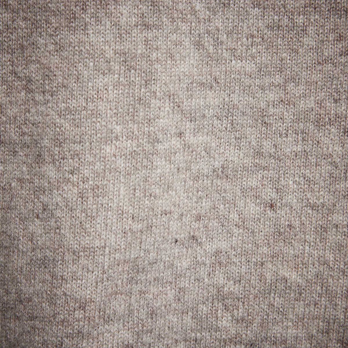 Crew Neck W/ Double Bar Intarsia in Stone | James Perse Los Angeles