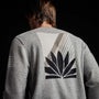Half Lotus Crew Neck in Light Heather Grey | James Perse Los Angeles