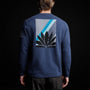 Half Lotus Crew Neck in Prussian | James Perse Los Angeles