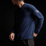 Half Lotus Crew Neck in Prussian | James Perse Los Angeles