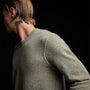 Recycled Cashmere Crew Neck Sweater in Ammo | James Perse Los Angeles