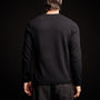 Recycled Cashmere Crew Neck Sweater in Black | James Perse Los Angeles