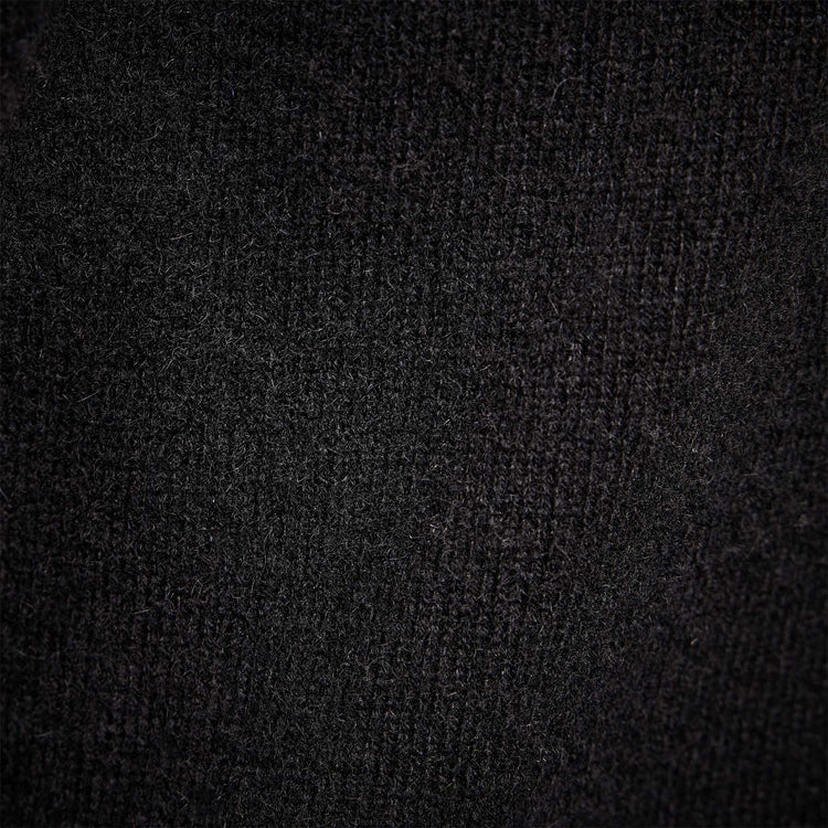 Recycled Cashmere Crew Neck Sweater in Black | James Perse Los Angeles