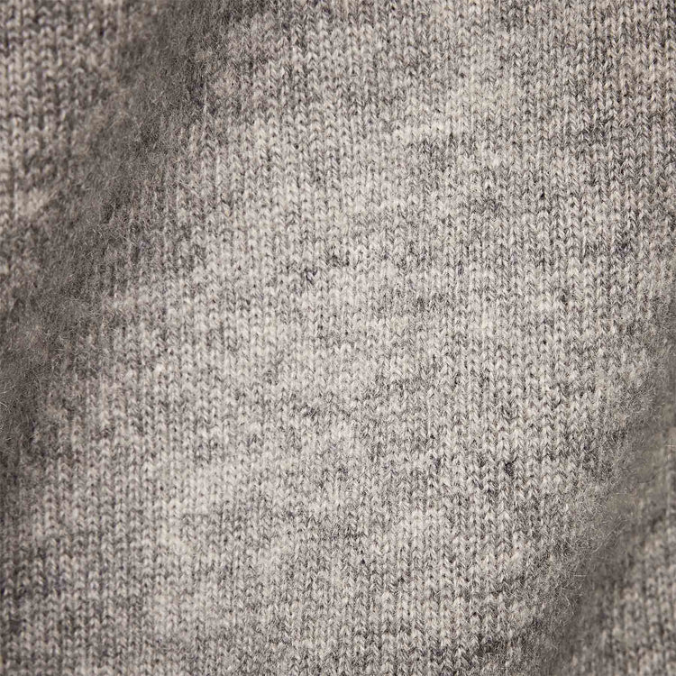Recycled Cashmere Crew Neck Sweater in Light Heather Grey | James Perse Los Angeles