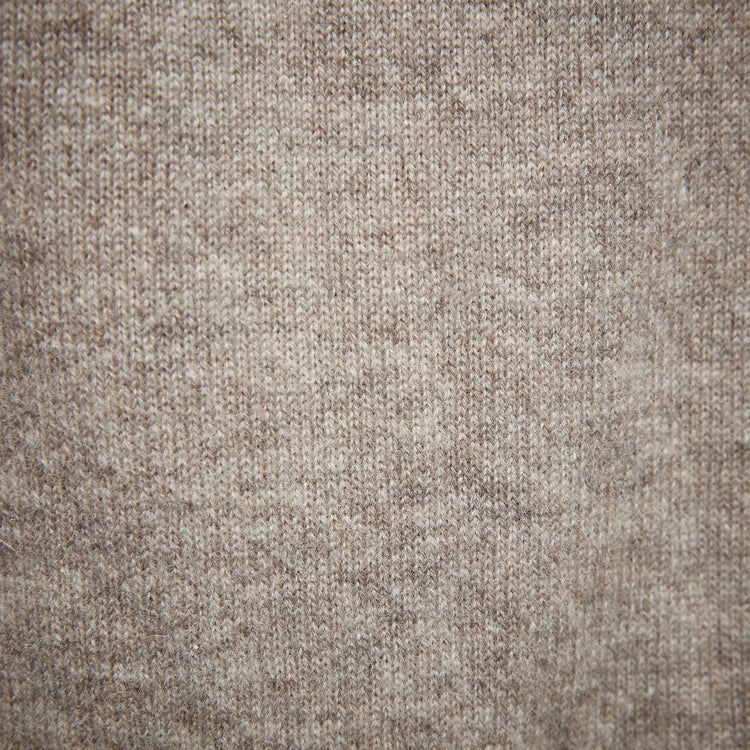 Recycled Cashmere Crew Neck Sweater in Stone | James Perse Los Angeles