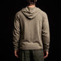 Recycled Cashmere Hooded Sweater in Ammo | James Perse Los Angeles
