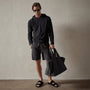 Recycled Cashmere Hooded Sweater in Black | James Perse Los Angeles