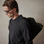 Recycled Cashmere Hooded Sweater in Black | James Perse Los Angeles
