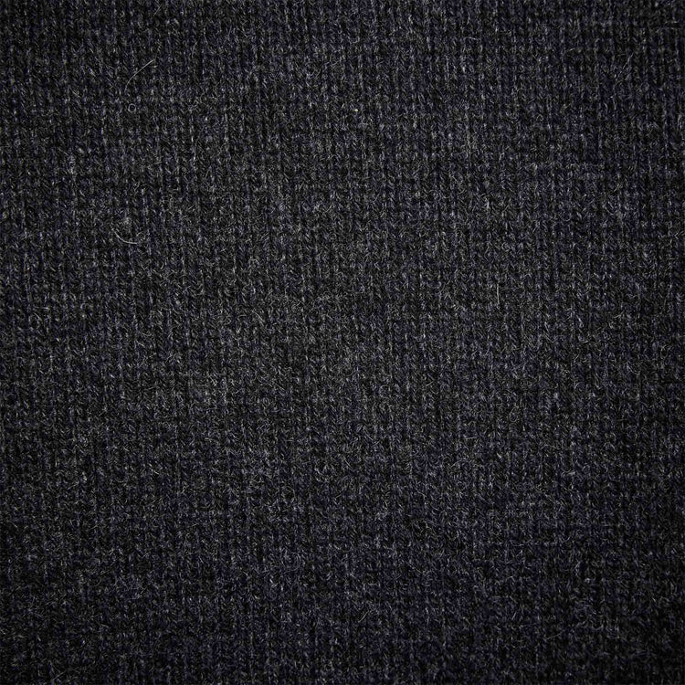 Cashmere Saddle Shldr Half Zip in Anthracite | James Perse Los Angeles