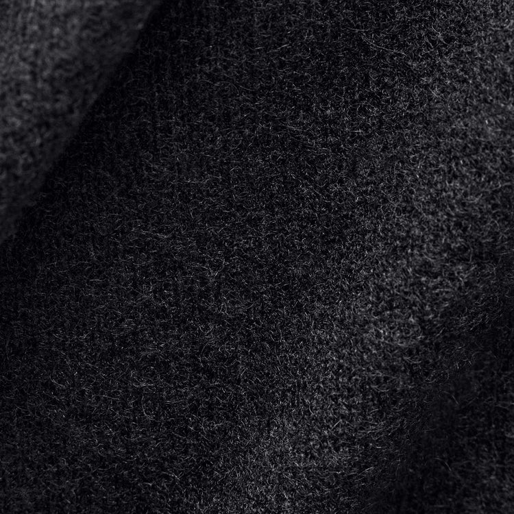 Recycled Cashmere Shawl Collar Sweater in Black | James Perse Los Angeles