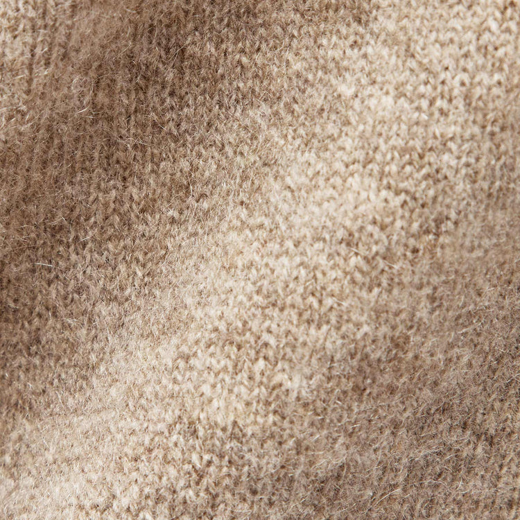 Recycled Cashmere Shawl Collar Sweater in Coyote | James Perse Los Angeles