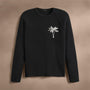 Recycled Cashmere Intarsia in Coal | James Perse Los Angeles