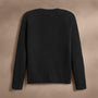 Recycled Cashmere Intarsia in Coal | James Perse Los Angeles