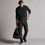 Recycled Cashmere Raglan in Coal | James Perse Los Angeles