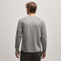 Recycled Cashmere Raglan in Heather Grey | James Perse Los Angeles