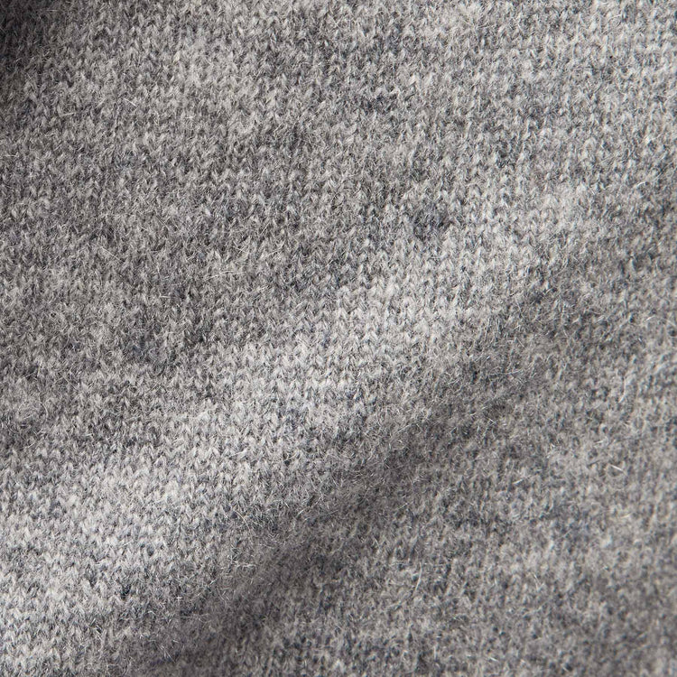 Recycled Cashmere Raglan in Heather Grey | James Perse Los Angeles