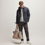 Recycled Cashmere Raglan in Heather Grey | James Perse Los Angeles