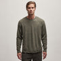 Recycled Cashmere Raglan in Highland | James Perse Los Angeles