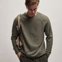 Recycled Cashmere Raglan in Highland | James Perse Los Angeles