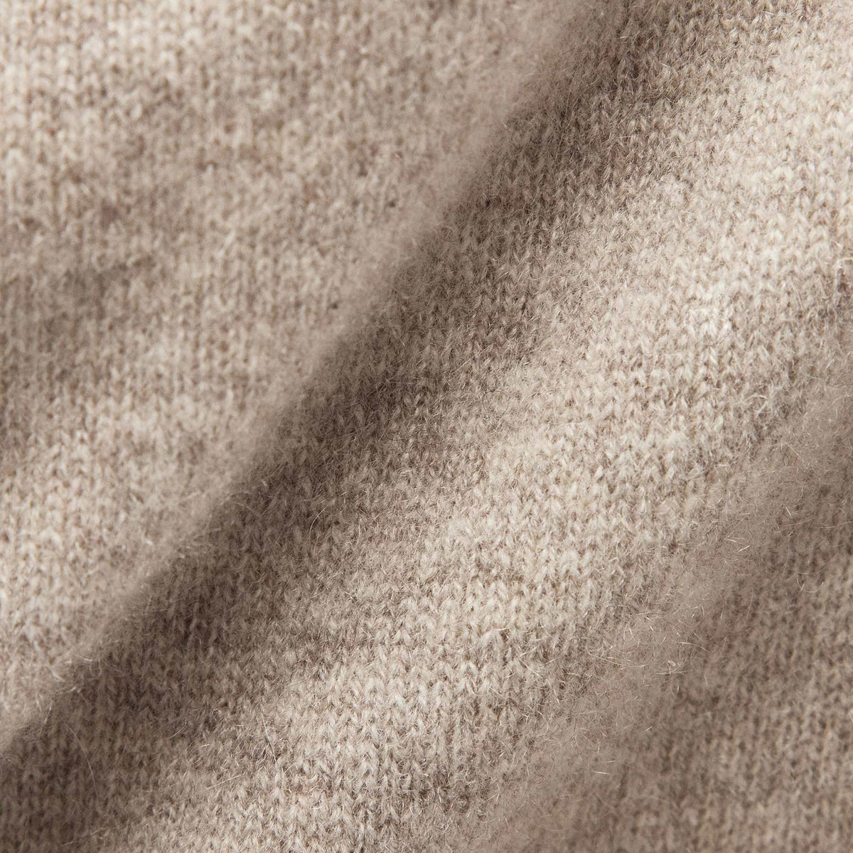 Recycled Cashmere Raglan in Stone | James Perse Los Angeles