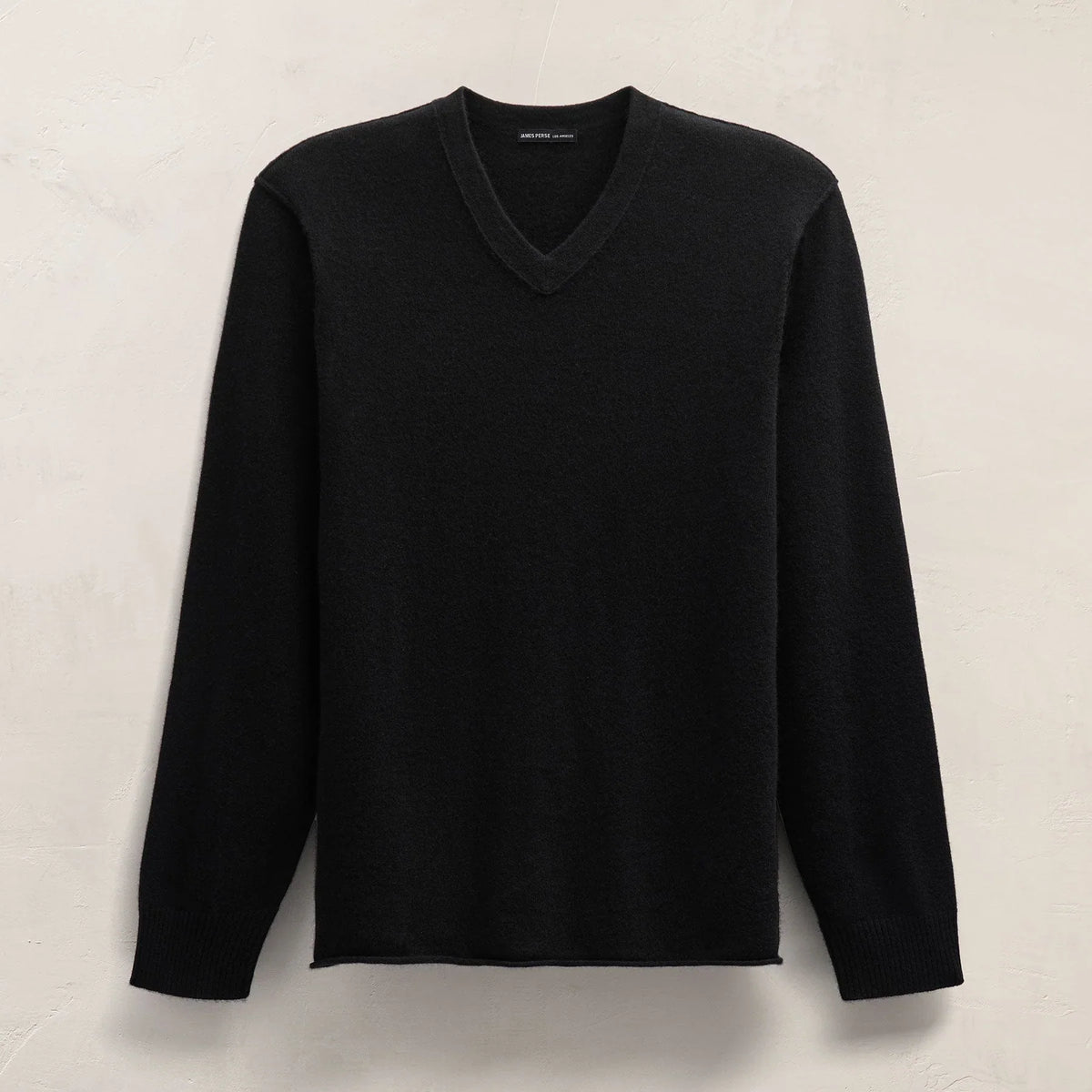 Men's Cashmere V Neck Sweater Gift Set - Black/Stone