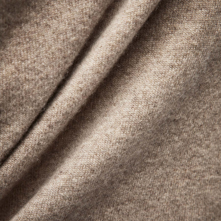 Cashmere V Neck Sweater in Coyote | James Perse Los Angeles