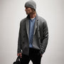 Cashmere V Neck Sweater in Denim | James Perse Los Angeles