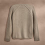 Recycled Cashmere Raglan Crew in Coyote | James Perse Los Angeles
