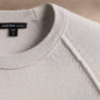 Recycled Cashmere Raglan Crew in Pearl | James Perse Los Angeles